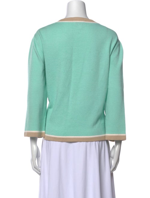 St. John Sport Wool Crew Neck Sweater