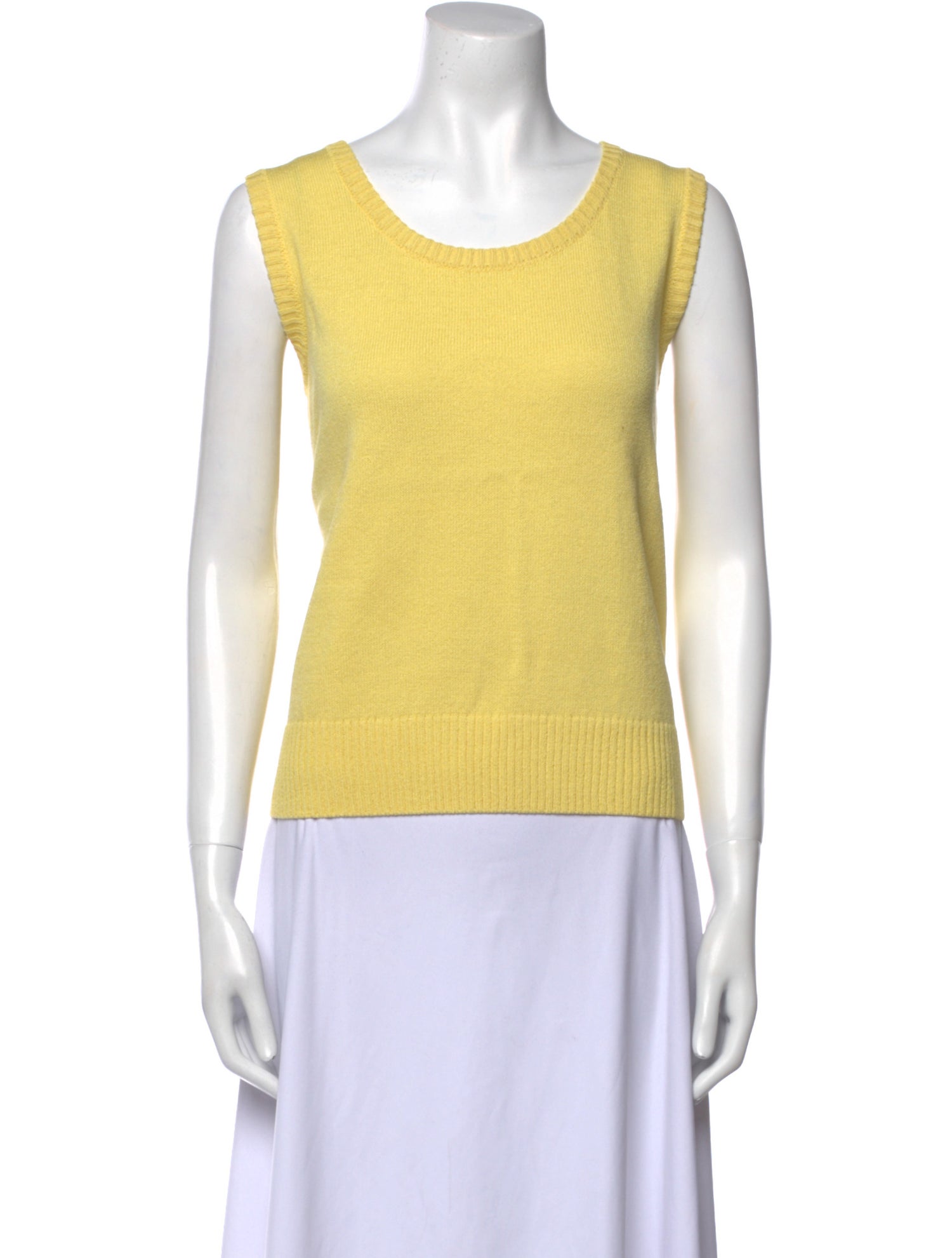 St. John Sport Wool Scoop Neck Sweater