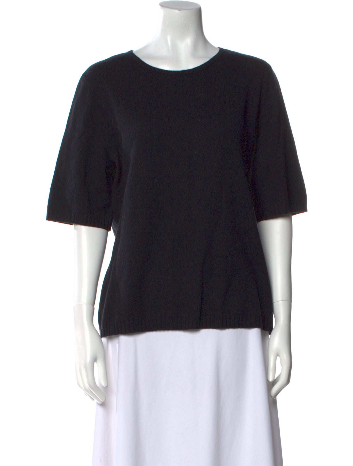 St. John Sport Cashmere Scoop Neck Sweater w/ Tags