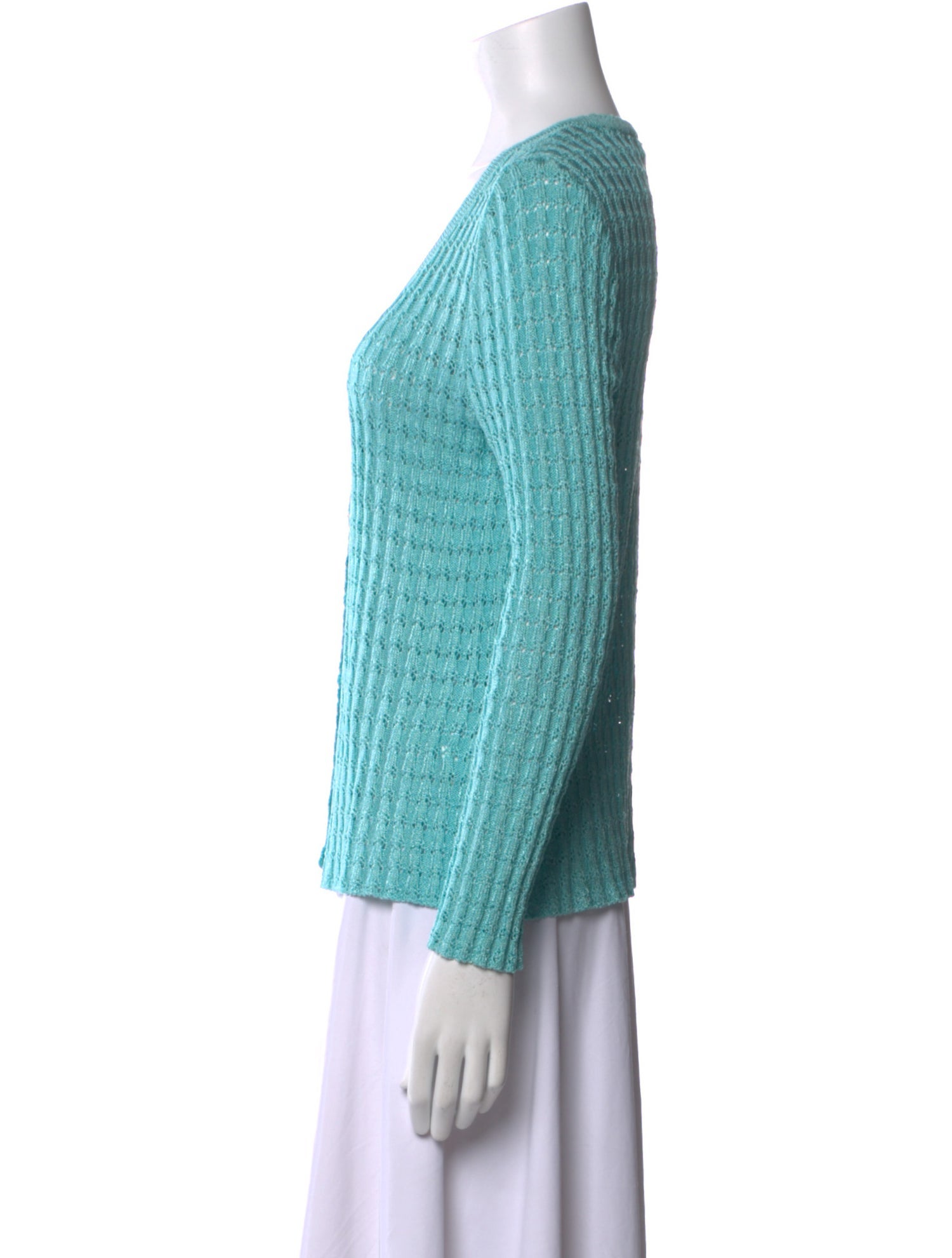St. John Sport V-Neck Sweater