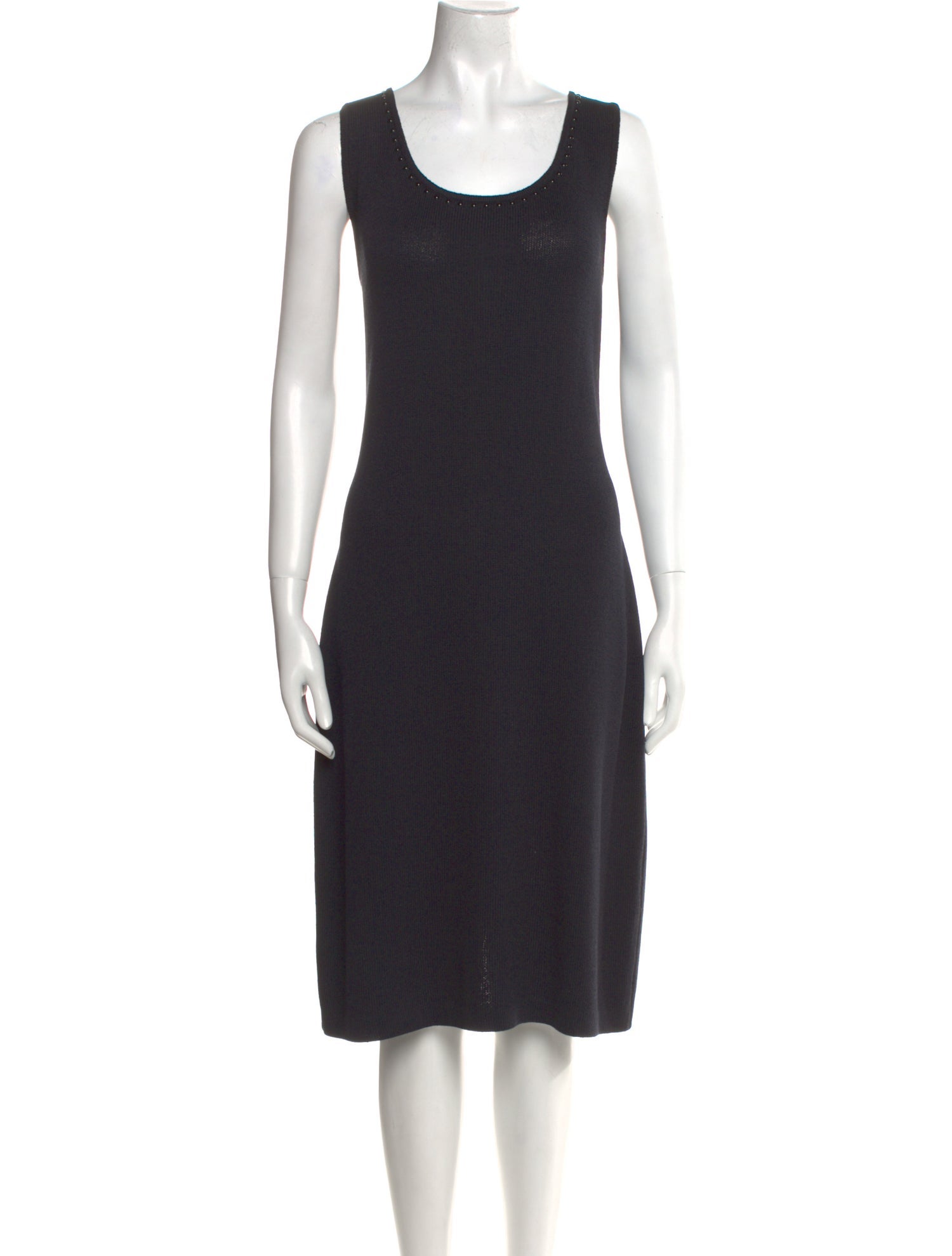 St. John Sport Wool Midi Length Dress
