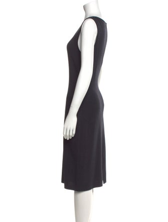 St. John Sport Wool Midi Length Dress
