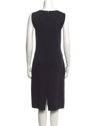 St. John Sport Wool Midi Length Dress