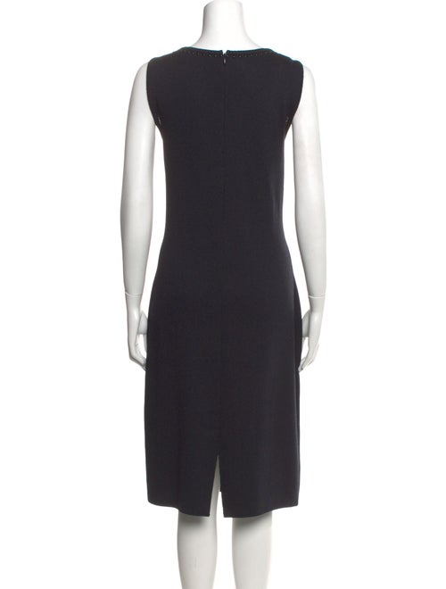 St. John Sport Wool Midi Length Dress