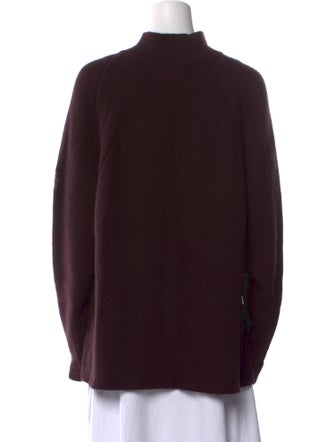 St. John Sport Cashmere Mock Neck Sweater