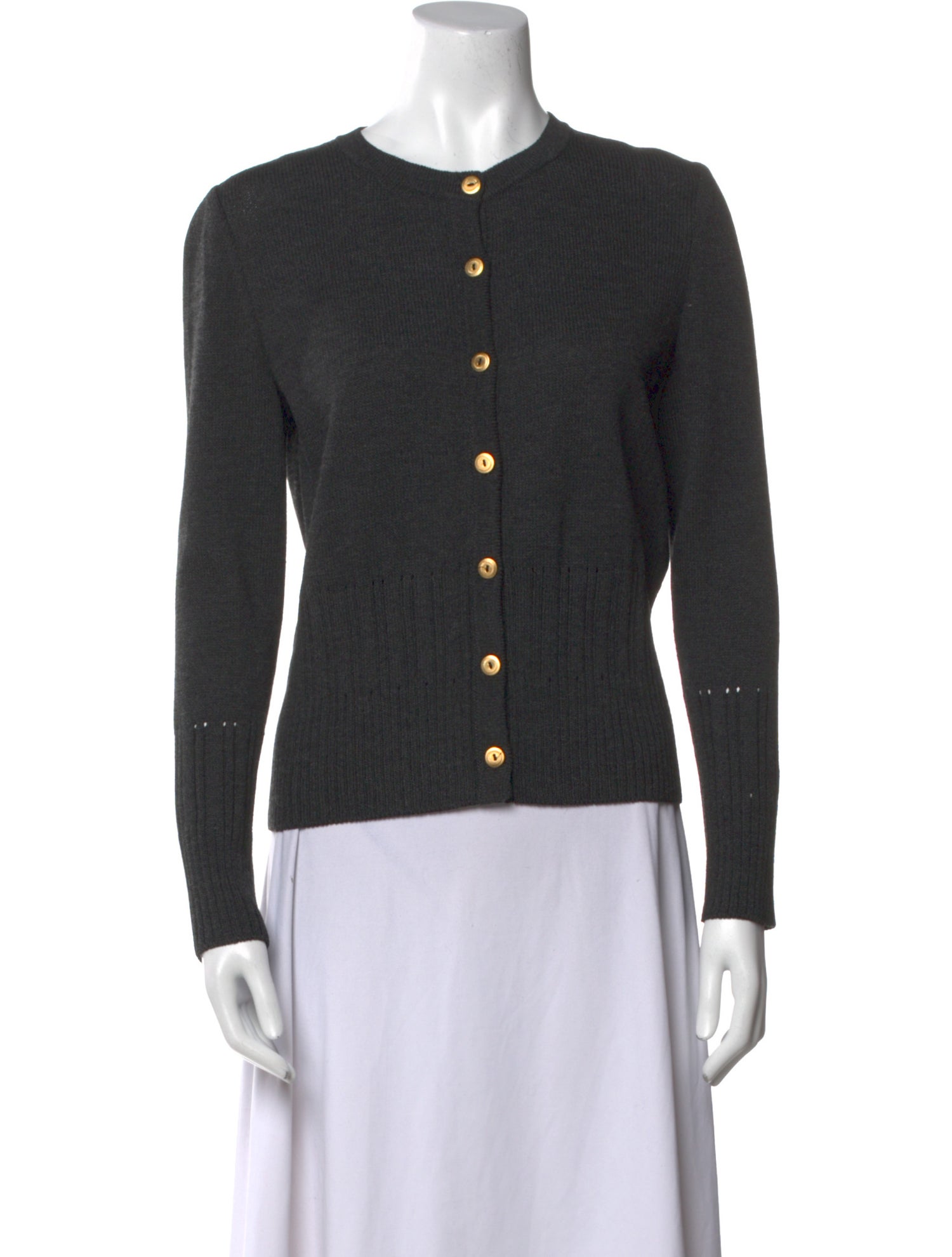 St. John Sport Wool Crew Neck Sweater