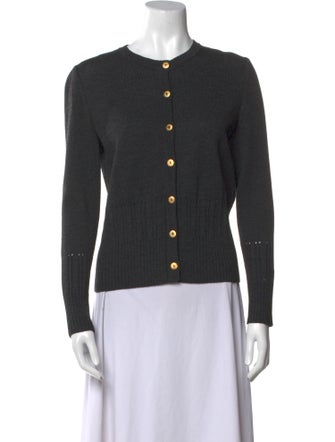 St. John Sport Wool Crew Neck Sweater