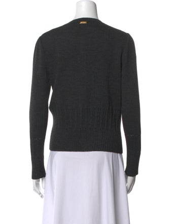 St. John Sport Wool Crew Neck Sweater