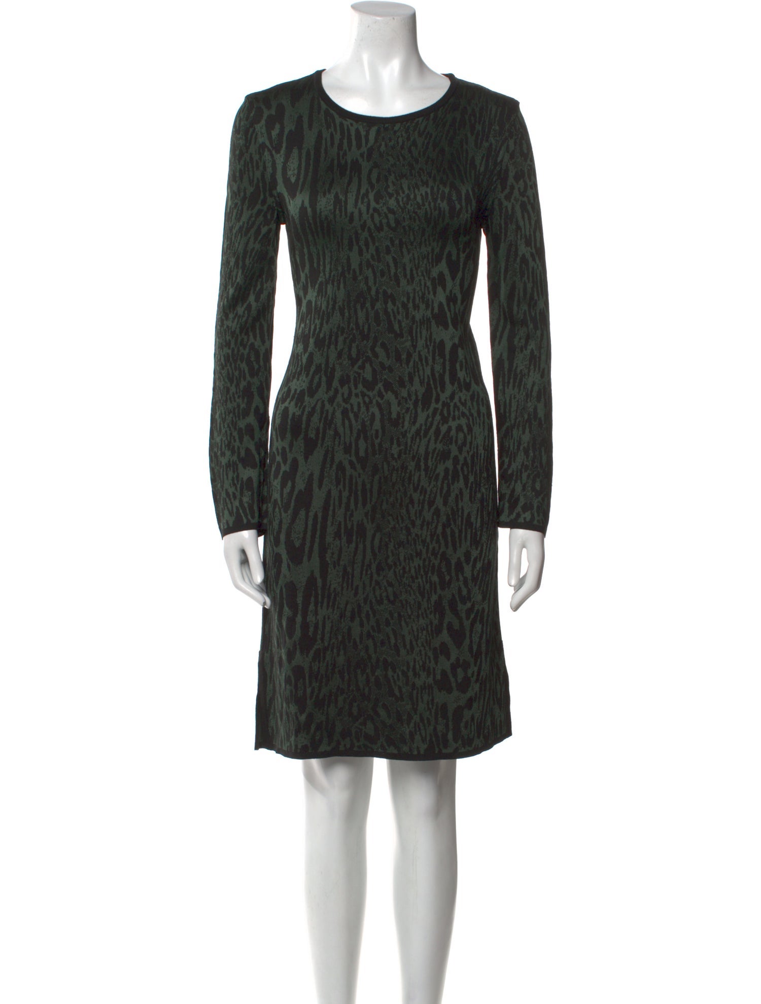 St. John Sport Printed Knee-Length Dress