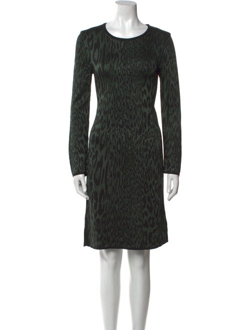 St. John Sport Printed Knee-Length Dress