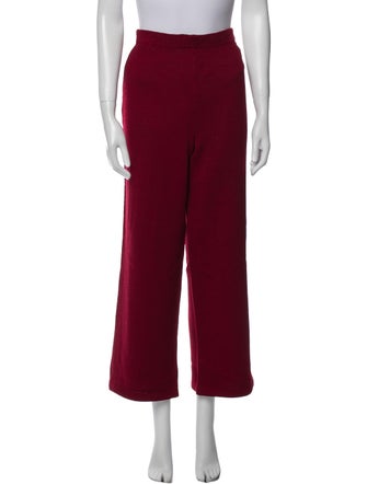 St. John Sport Wool Wide Leg Pants