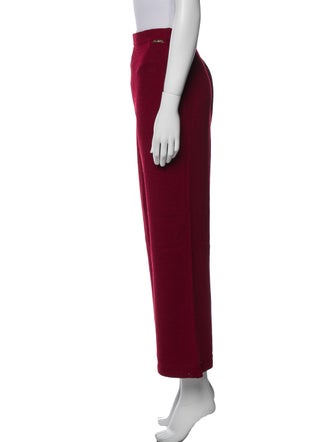 St. John Sport Wool Wide Leg Pants