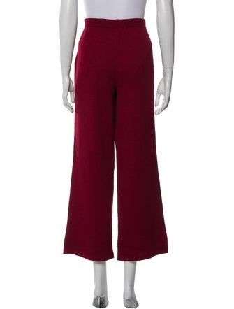 St. John Sport Wool Wide Leg Pants