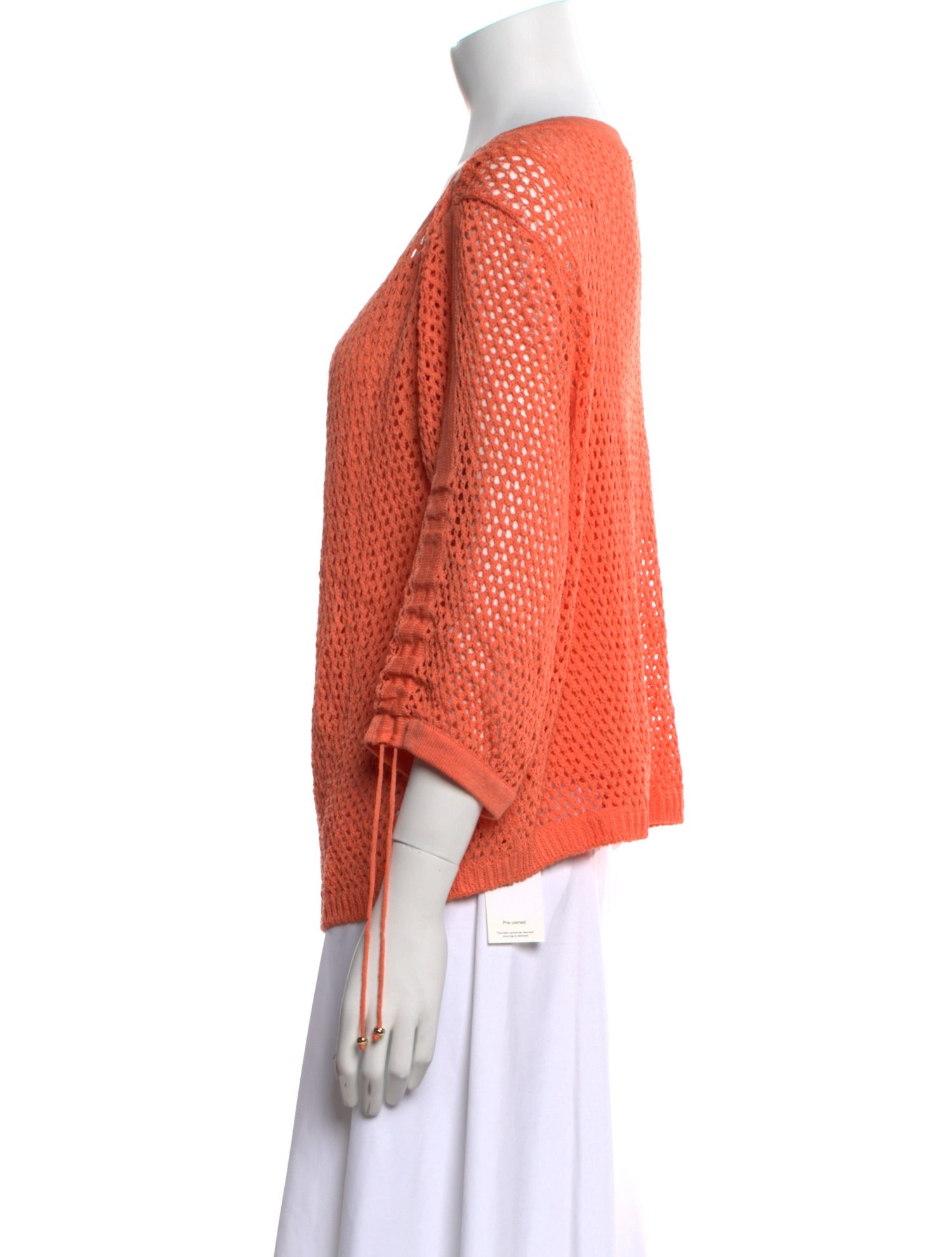 St. John Sport Nylon Scoop Neck Top