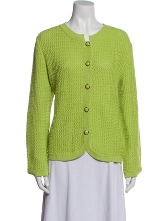 St. John Sport Wool Printed Evening Jacket