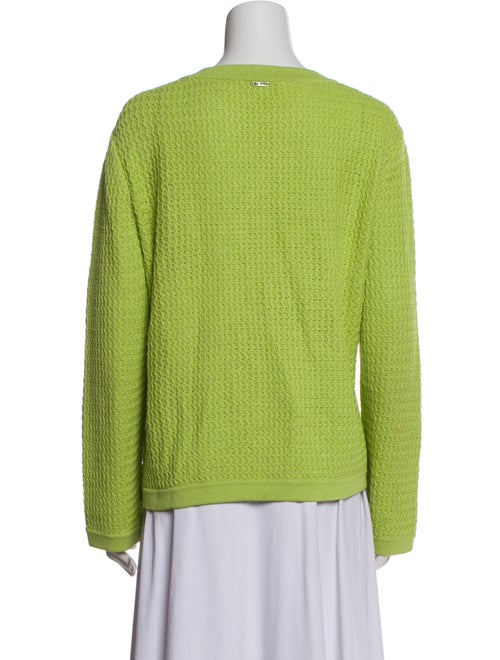 St. John Sport Wool Printed Evening Jacket