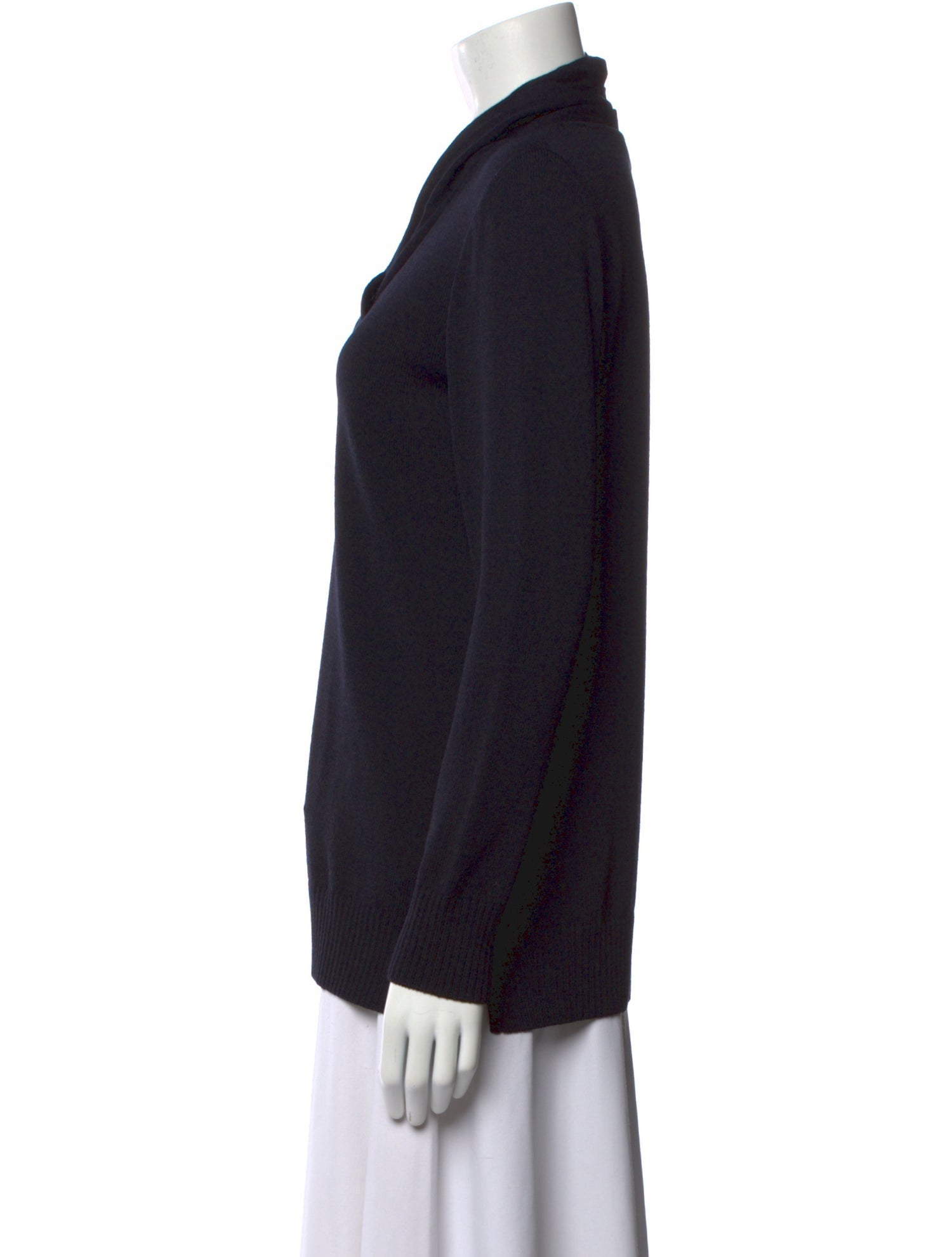 St. John Sport Wool V-Neck Sweater