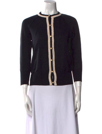 St. John Sport Wool Printed Sweater