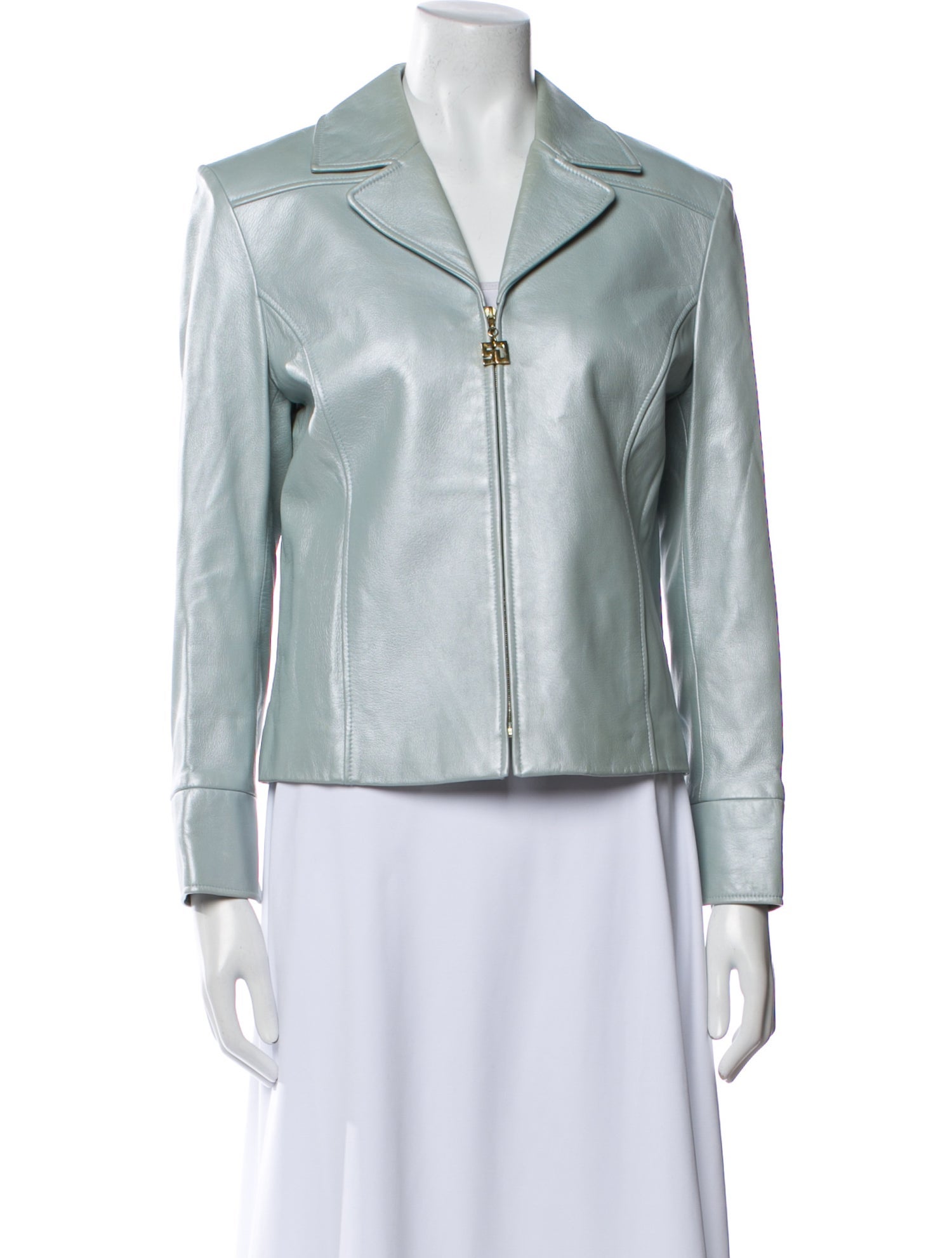 St. John Sport Leather Jacket