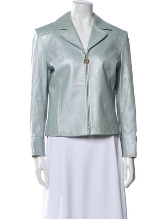 St. John Sport Leather Jacket