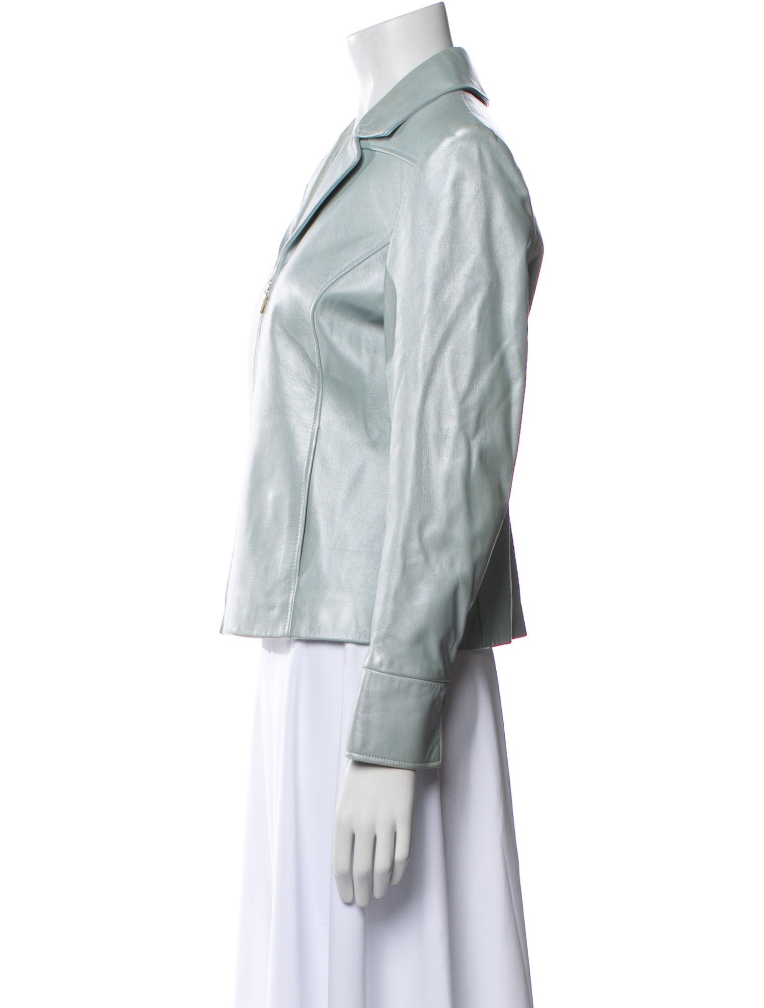 St. John Sport Leather Jacket