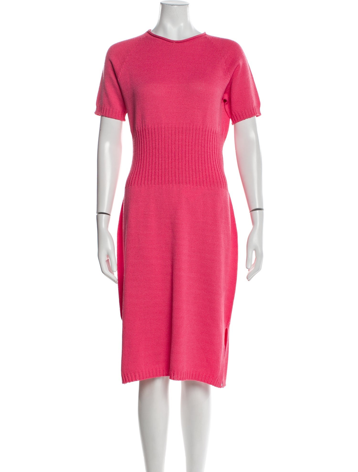 St. John Sport Wool Knee-Length Dress