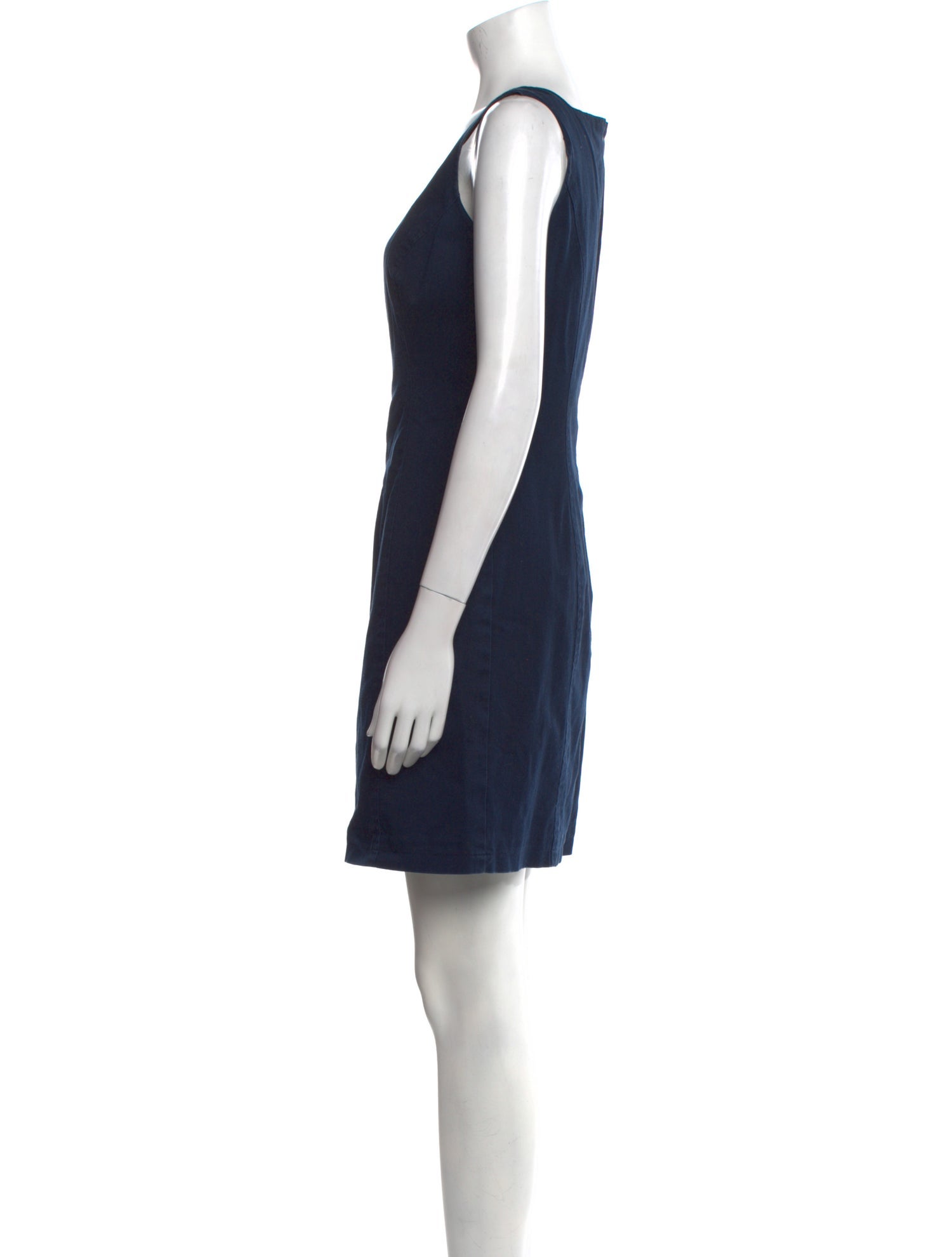 St. John Sport Square Neckline Mini Dress