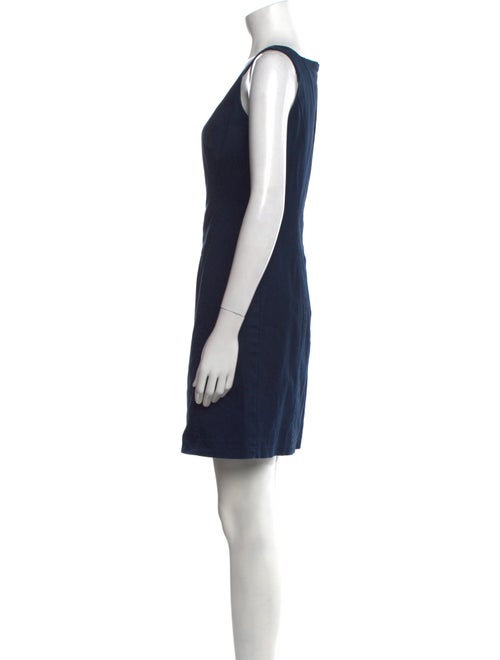 St. John Sport Square Neckline Mini Dress