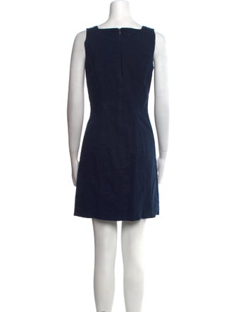 St. John Sport Square Neckline Mini Dress