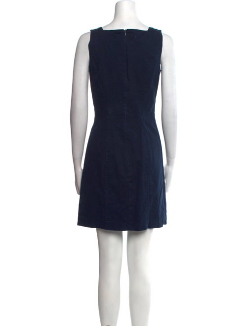St. John Sport Square Neckline Mini Dress