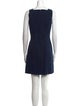 St. John Sport Square Neckline Mini Dress