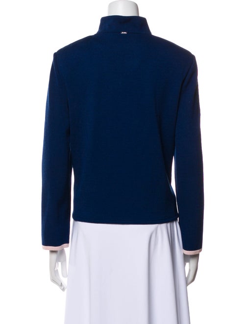 St. John Sport Wool Striped Blazer