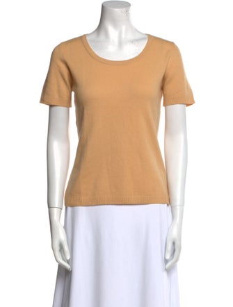 St. John Sport Cashmere Scoop Neck Sweater