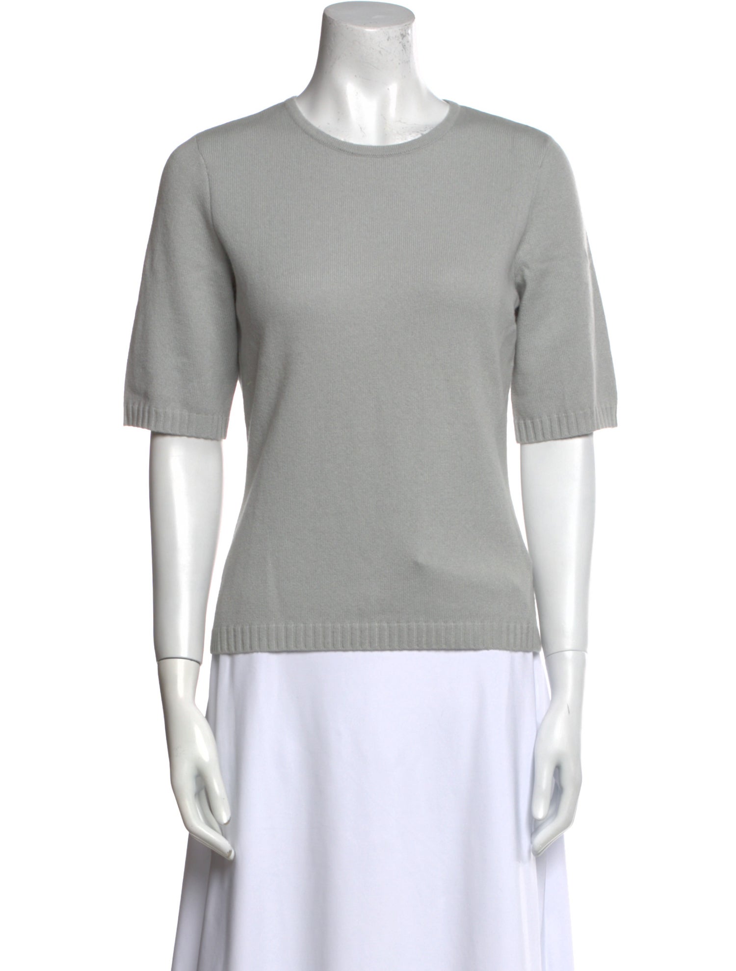 St. John Sport Cashmere Scoop Neck Sweater