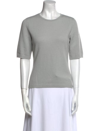 St. John Sport Cashmere Scoop Neck Sweater