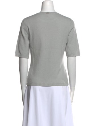 St. John Sport Cashmere Scoop Neck Sweater