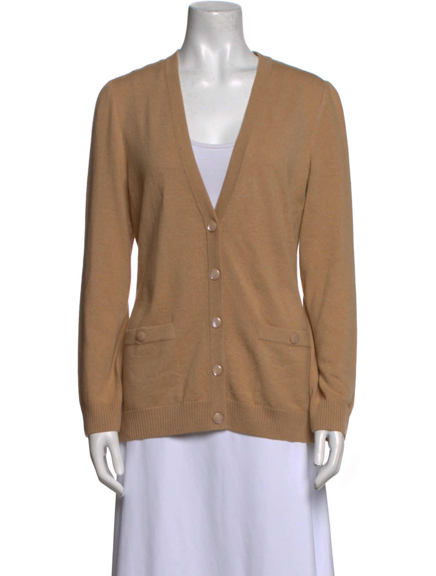 St. John Sport Cashmere V-Neck Sweater