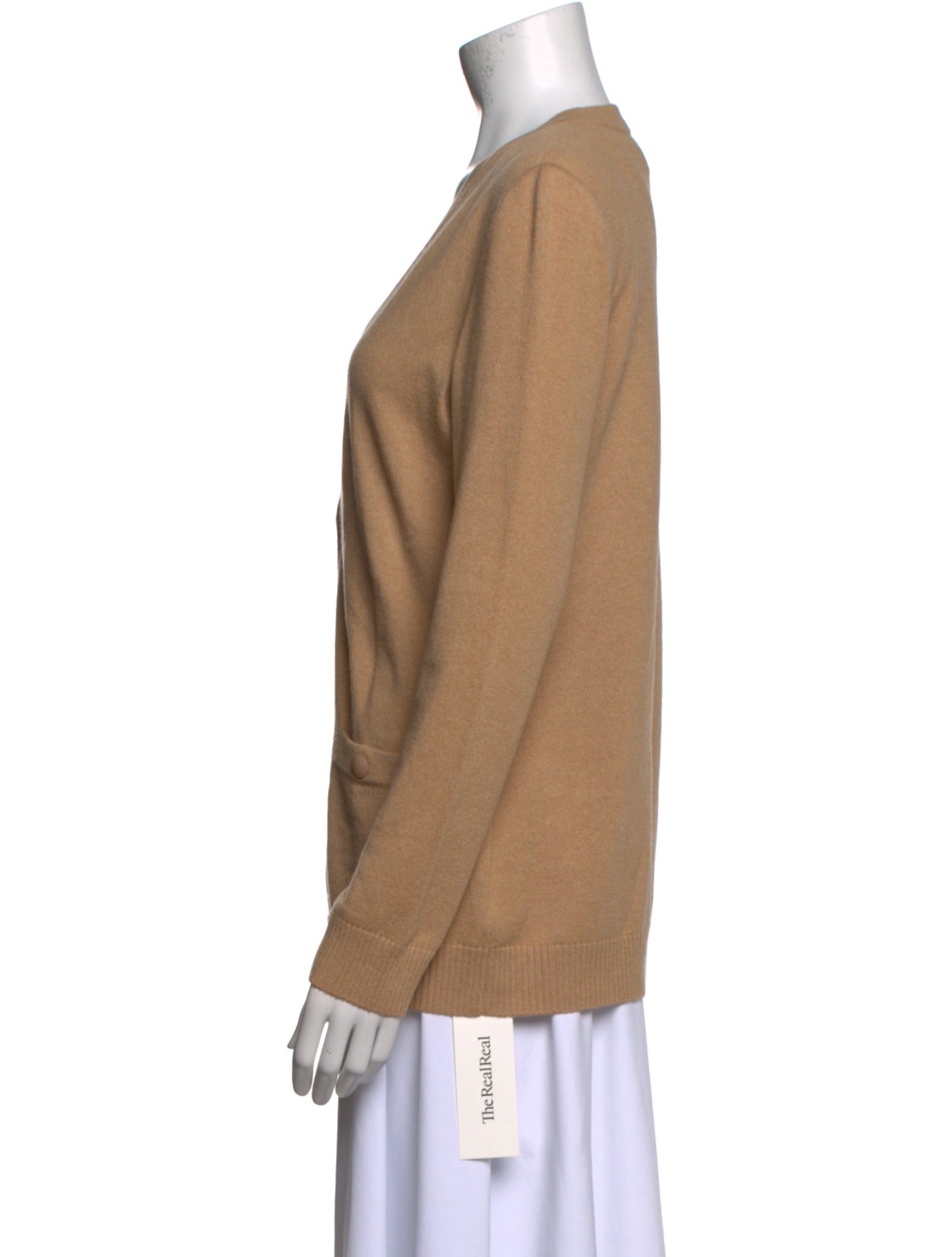 St. John Sport Cashmere V-Neck Sweater