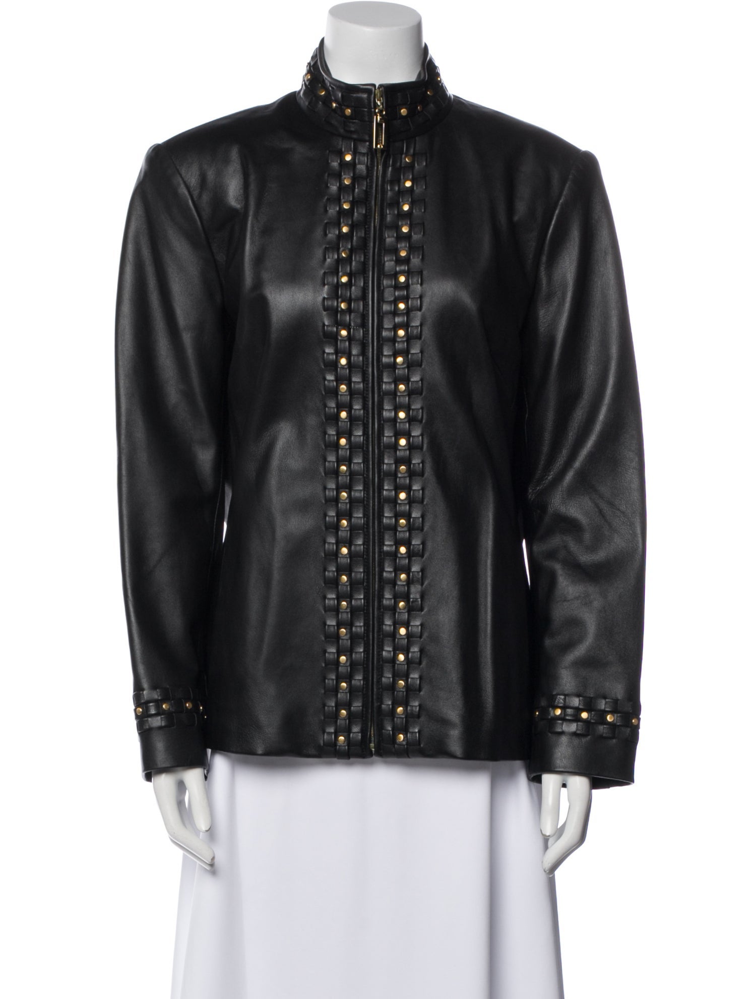 St. John Sport Leather Jacket