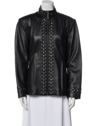 St. John Sport Leather Jacket