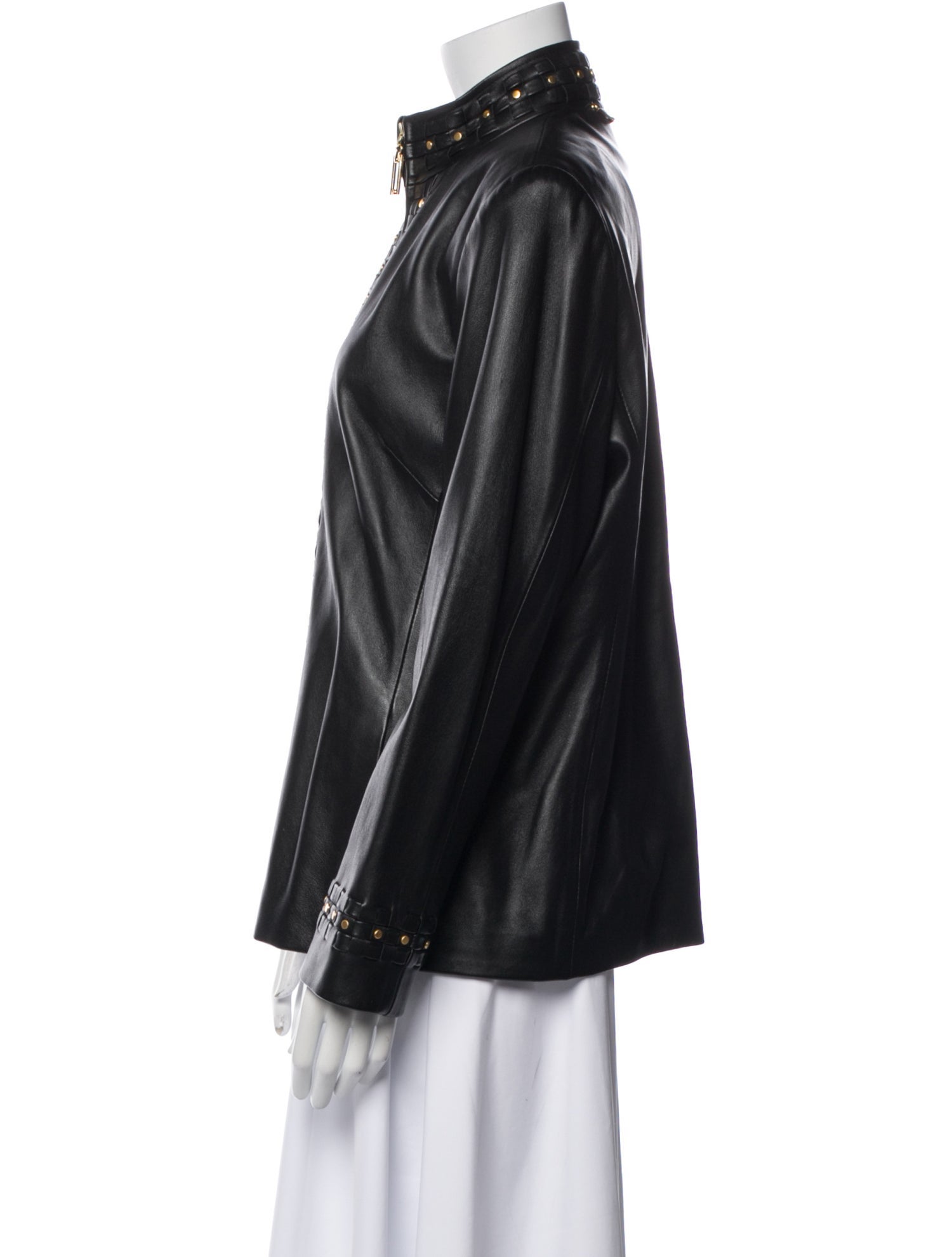 St. John Sport Leather Jacket