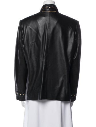 St. John Sport Leather Jacket