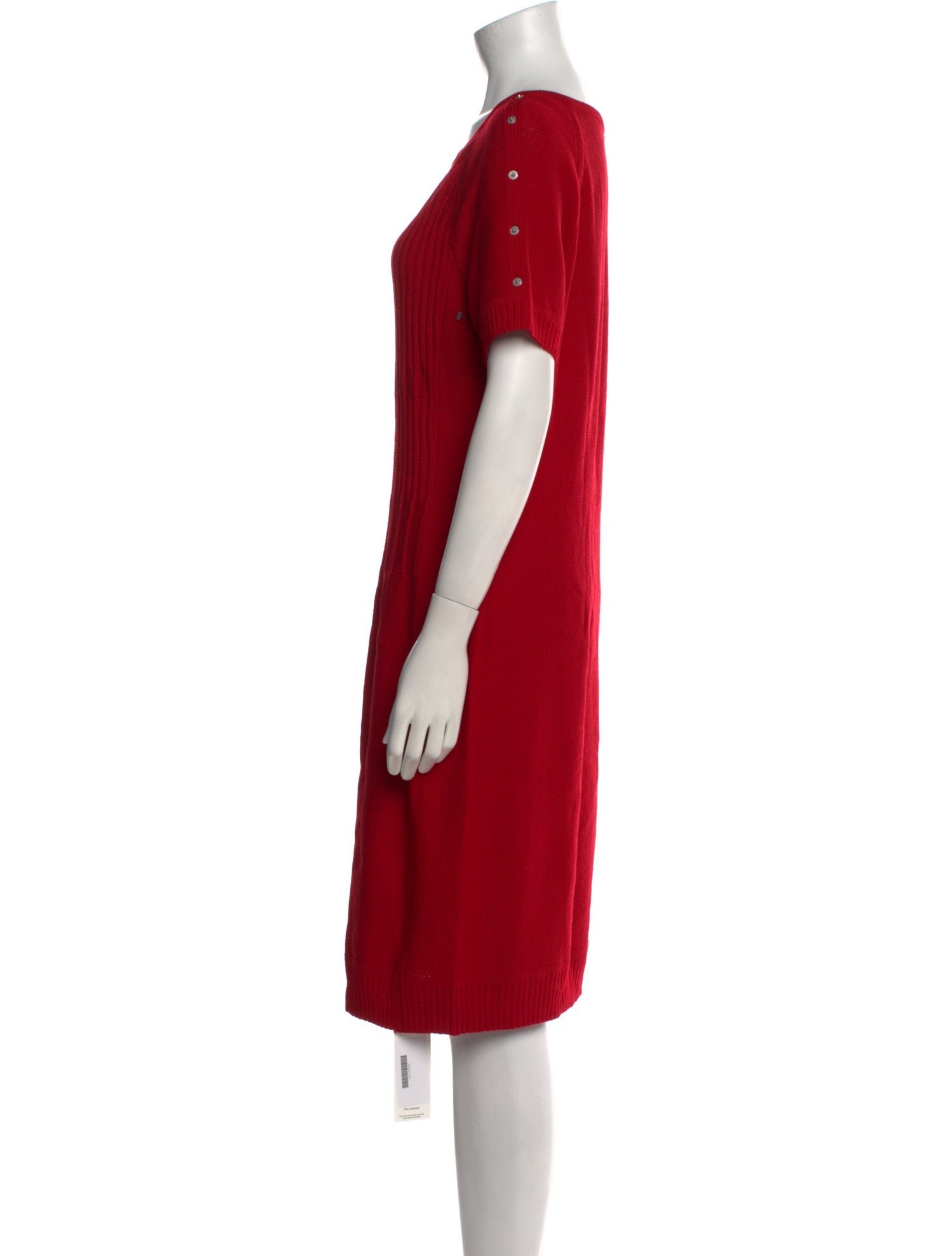 St. John Sport Wool Knee-Length Dress