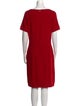 St. John Sport Wool Knee-Length Dress