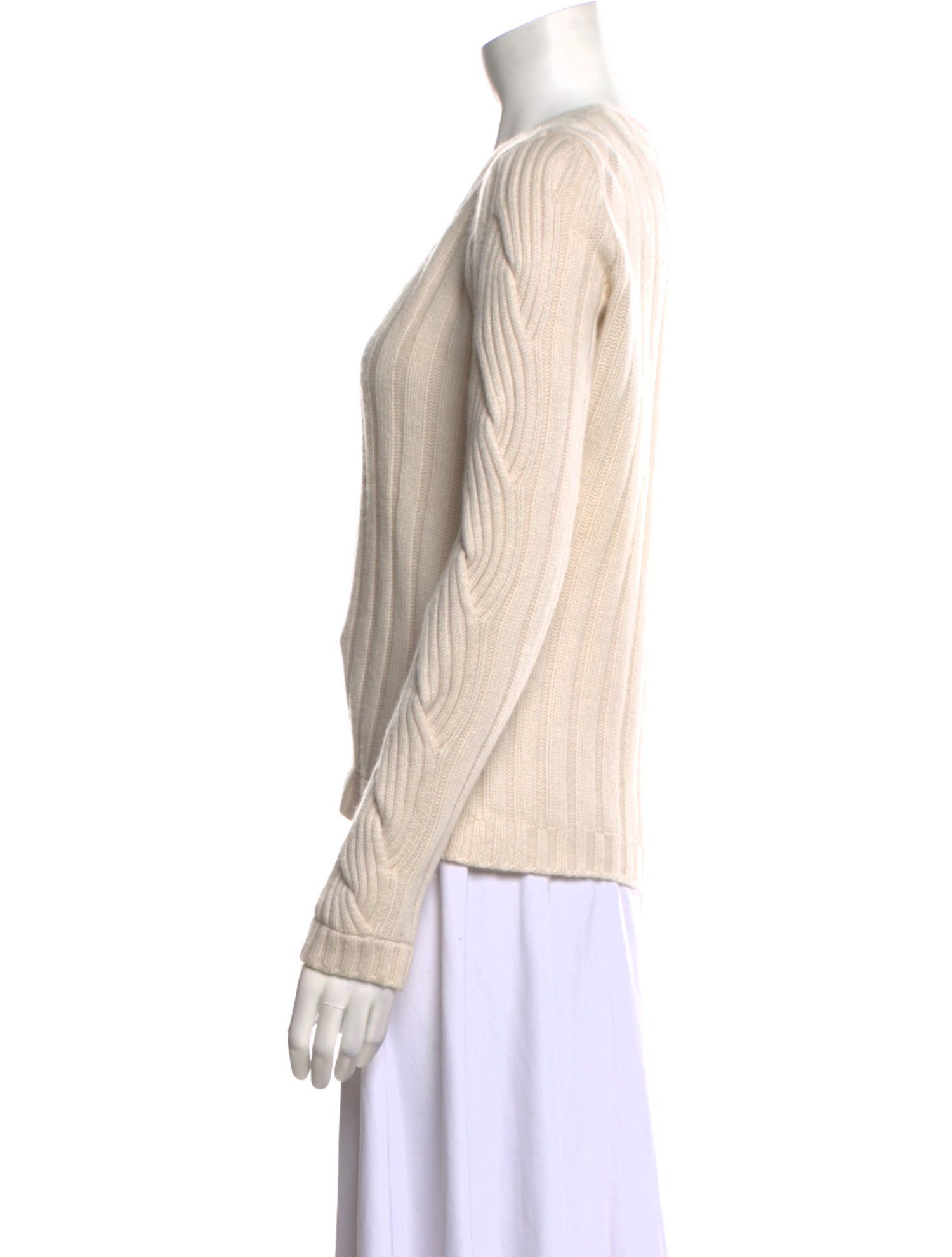 St. John Sport Cashmere V-Neck Sweater