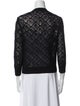 St. John Sport Wool Lace Pattern Sweater