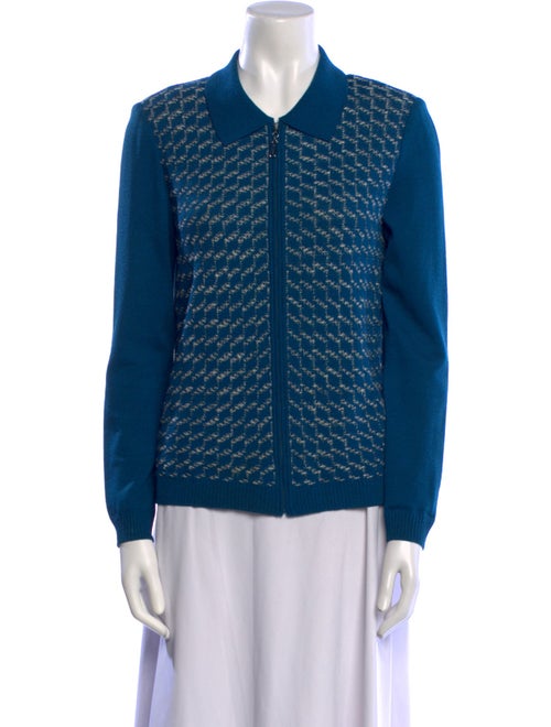 St. John Sport Striped Sweater