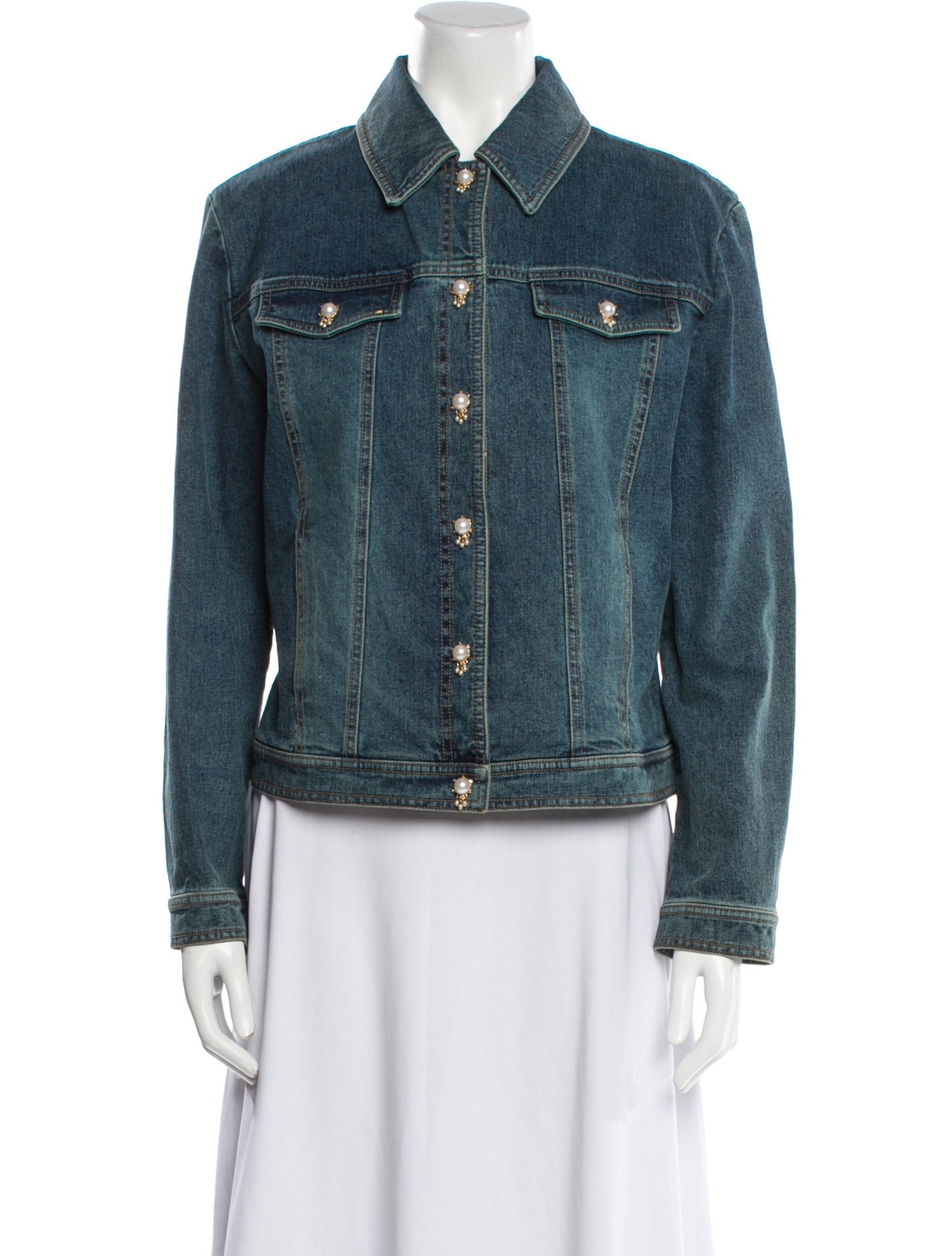 St. John Sport Denim Jacket