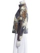 St. John Sport Floral Print Evening Jacket