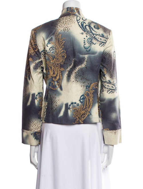 St. John Sport Floral Print Evening Jacket